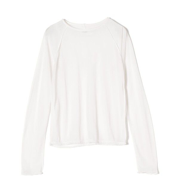 SHIPS for women「【SHIPS別注】JANE SMITH:インサイドアウト シアー プルオーバー ◇」|Tシャツ・カットソー|