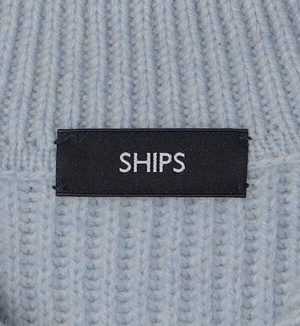 SHIPS「SHIPS: SOLOTEX(R) 畔編み ポロ ニット カーディガン」|カーディガン|