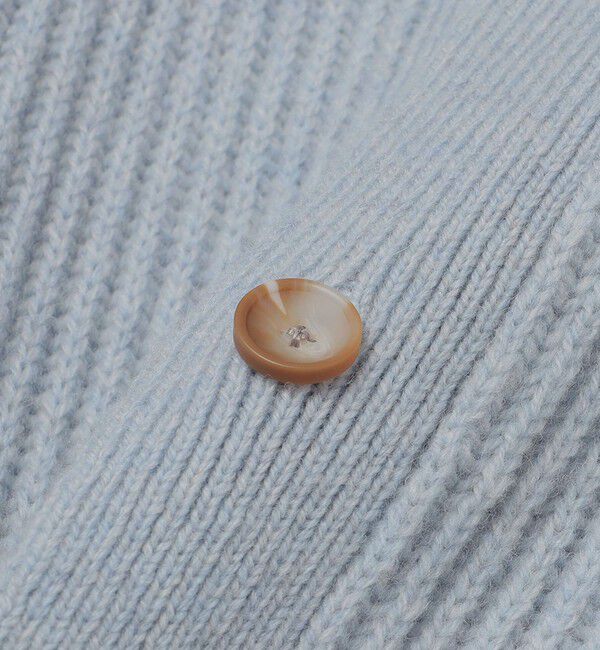 SHIPS「SHIPS: SOLOTEX(R) 畔編み ポロ ニット カーディガン」|カーディガン|