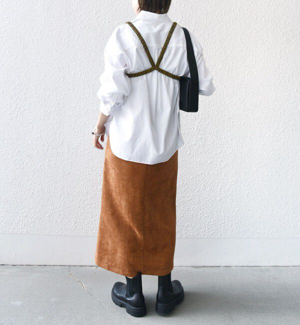 SHIPS for women「ポリエステルスエード ポケット スカート」|スカート|