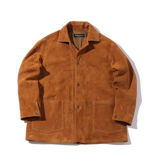 SHIPS「Southwick Gate Label: シープスエード ジャケット」|その他|キャメル
