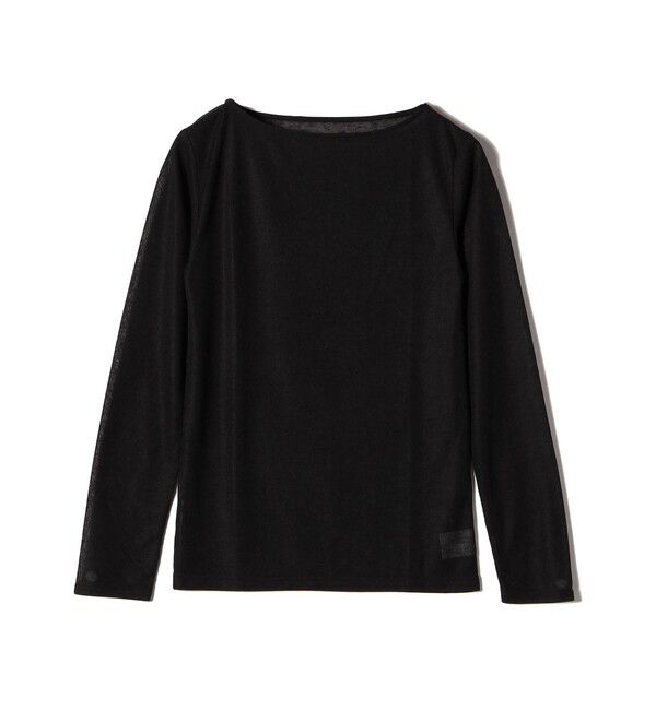 SHIPS Colors 「SHIPS Colors:〈洗濯機可能〉シアー テレコ ボートネック インナー」|Tシャツ・カットソー|