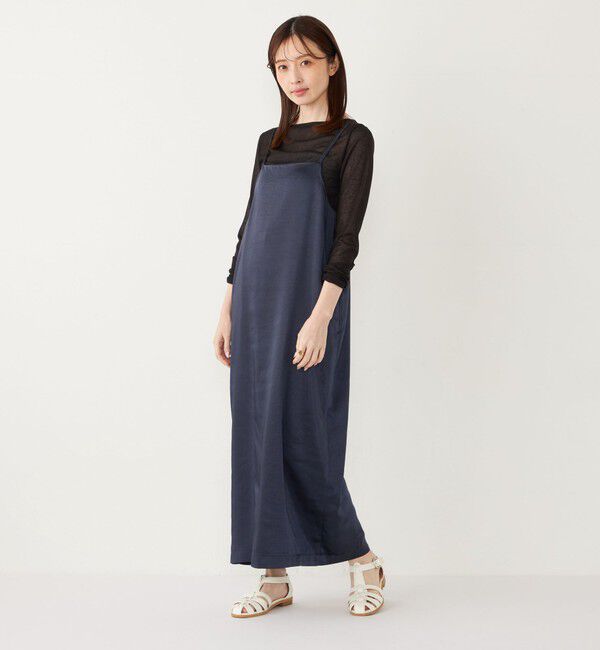 SHIPS Colors 「SHIPS Colors:〈洗濯機可能〉シアー テレコ ボートネック インナー」|Tシャツ・カットソー|