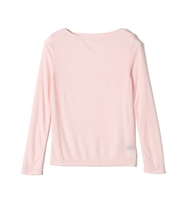 SHIPS Colors 「SHIPS Colors:〈洗濯機可能〉シアー テレコ ボートネック インナー」|Tシャツ・カットソー|