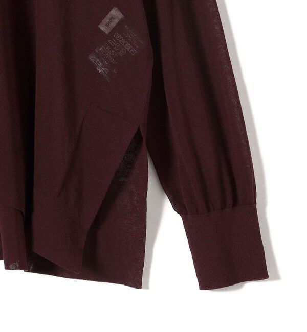 SHIPS for women「〈手洗い可能〉18G コットン ナイロン Vネック 1 ボタン カーディガン」|カーディガン|