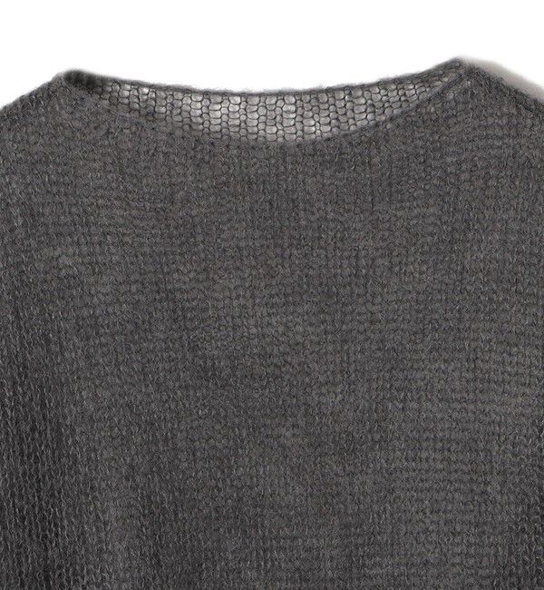 SHIPS for women「モヘヤ メッシュ プルオーバー」|ニット・セーター|