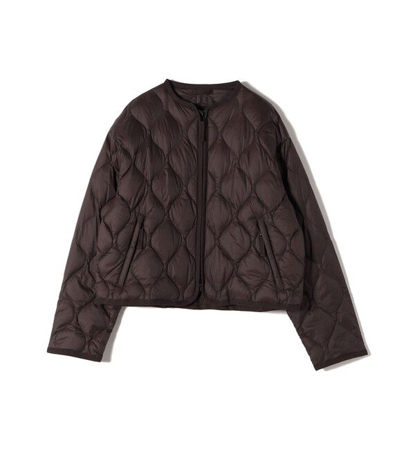 SHIPS for women「【SHIPS別注】Wai+ &times; TAION:〈手洗い可能〉ショート ダウン ジャケット」|ダウン|