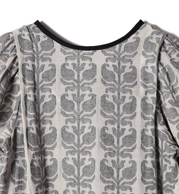 SHIPS for women「Soi-e:〈手洗い可能〉カット ドビー ジャカード ワンピース」|ワンピース|