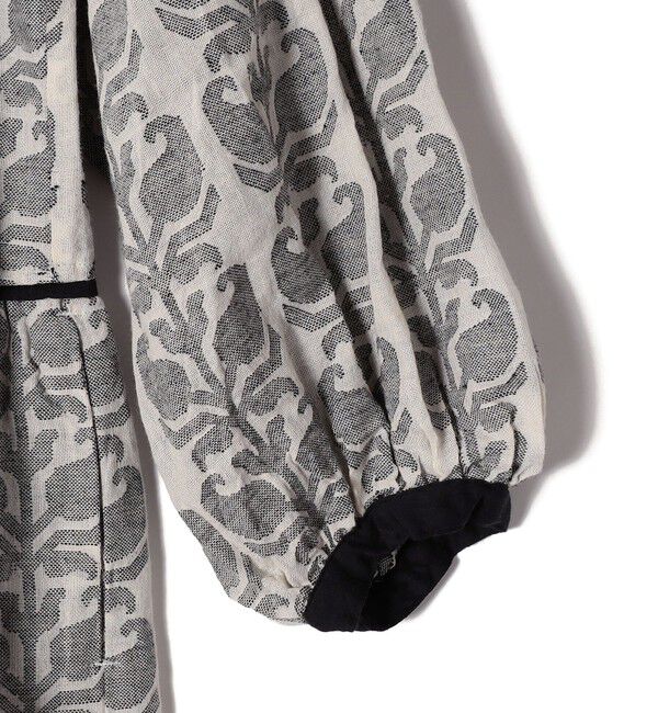 SHIPS for women「Soi-e:〈手洗い可能〉カット ドビー ジャカード ワンピース」|ワンピース|