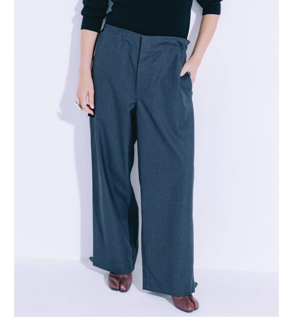 OUTDOOR PRODUCTS Usual Things「Cozue Ninomiya EX suspender pants」|スラックス|
