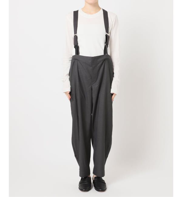 OUTDOOR PRODUCTS Usual Things「Cozue Ninomiya EX suspender pants」|スラックス|