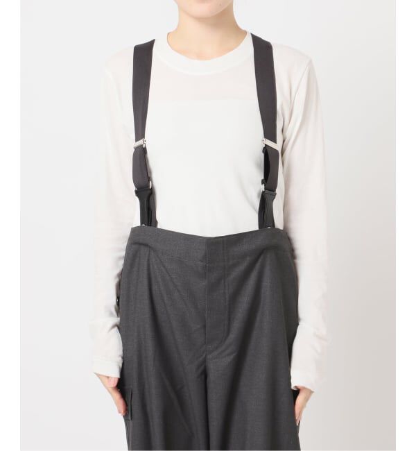 OUTDOOR PRODUCTS Usual Things「Cozue Ninomiya EX suspender pants」|スラックス|