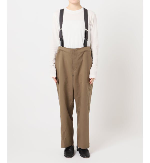 OUTDOOR PRODUCTS Usual Things「Cozue Ninomiya EX suspender pants」|スラックス|