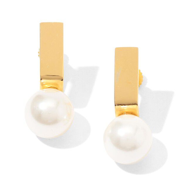 TOMORROWLAND GOODS「【別注】januka パールコンビイヤリング」|イヤリング|12 ホワイト系