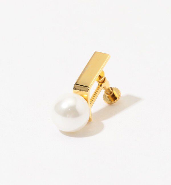 TOMORROWLAND GOODS「【別注】januka パールコンビイヤリング」|イヤリング|