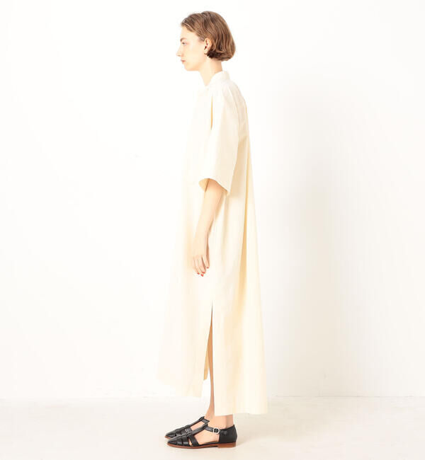 TOMORROWLAND BUYING WEAR「【別注】UNION LAUNCH&times;TOMORROWLAND コットン ロングシャツワンピース」|ワンピース|