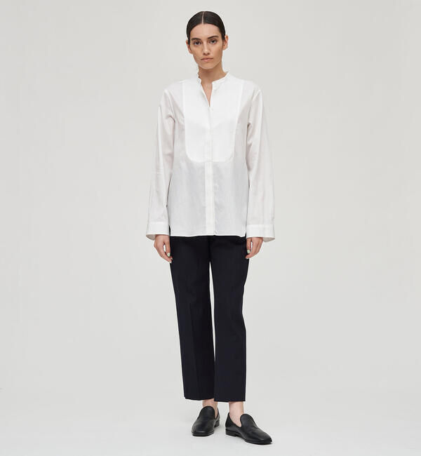 DES PRES「ドビークロス ブザムシャツ」|シャツ・ブラウス|