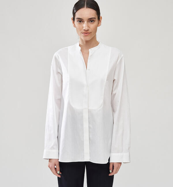 DES PRES「ドビークロス ブザムシャツ」|シャツ・ブラウス|