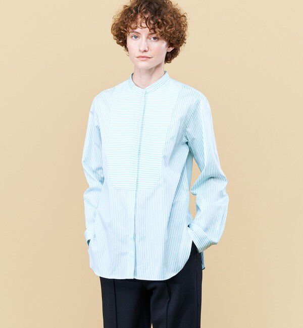 DES PRES「ドビークロス ブザムシャツ」|シャツ・ブラウス|