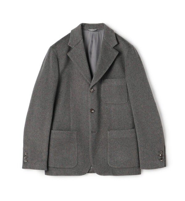 CABaN「CABaN ピュアカシミヤ 3Bジャケット」|テーラードジャケット|17 チャコールグレー