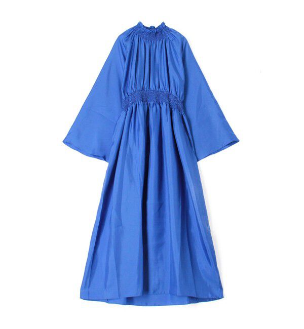 TOMORROWLAND BUYING WEAR「TEIJA Alva シルクドレス」|ドレス|65 ブルー