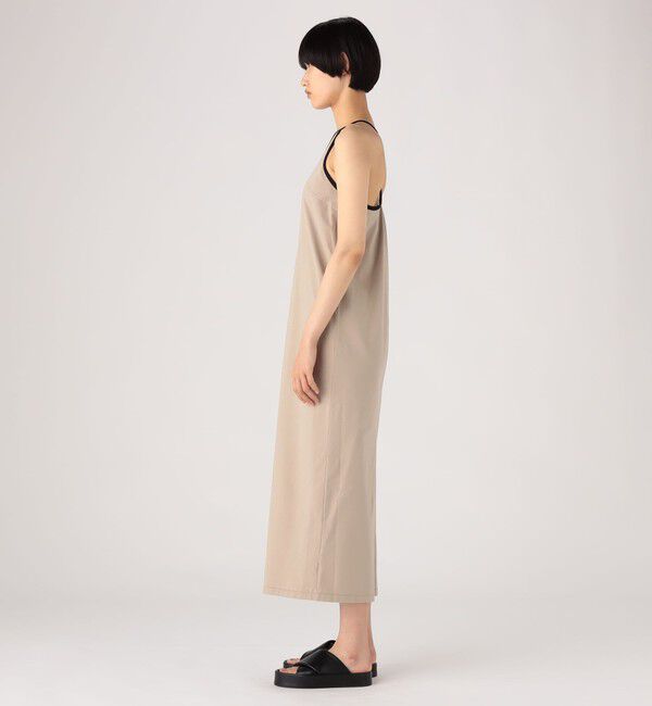 MACPHEE「コットンポリエステルサイロ バッククロスワンピース」|ワンピース|