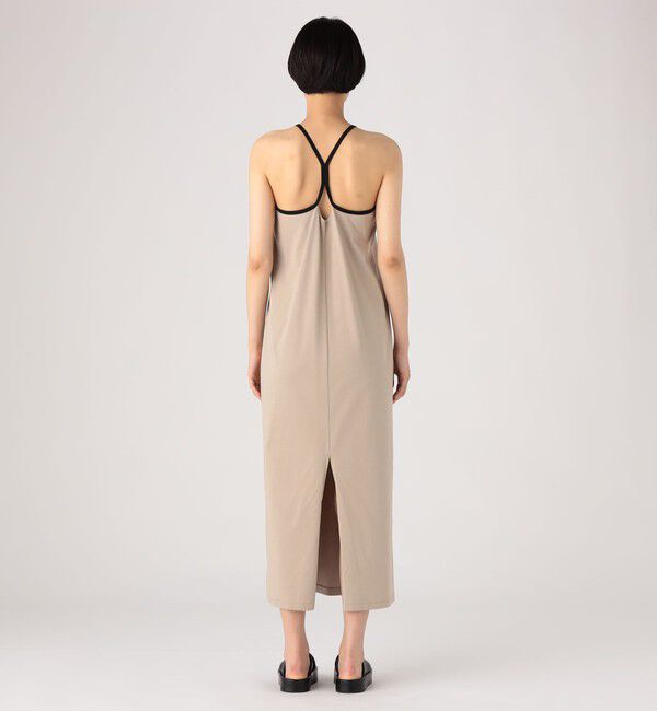 MACPHEE「コットンポリエステルサイロ バッククロスワンピース」|ワンピース|