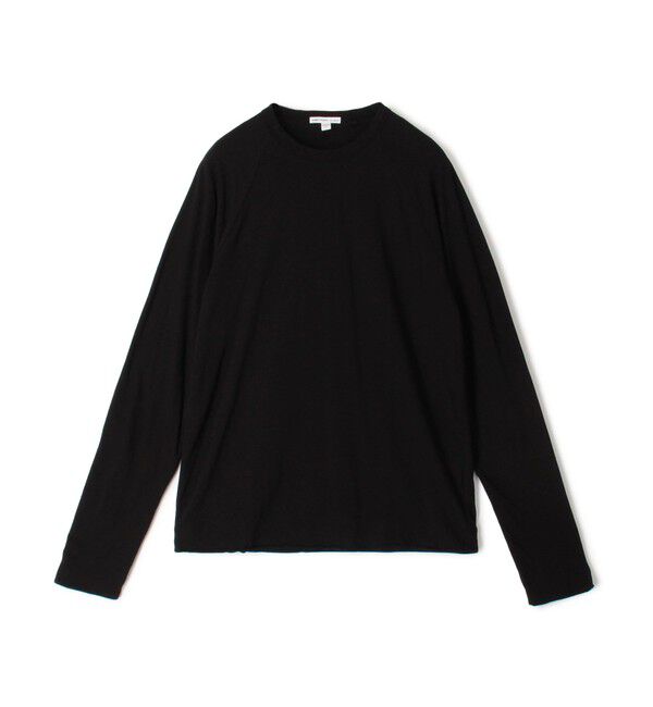 JAMES PERSE「コットン ロングスリーブTシャツ MKJ3029」|Tシャツ・カットソー|19 ブラック