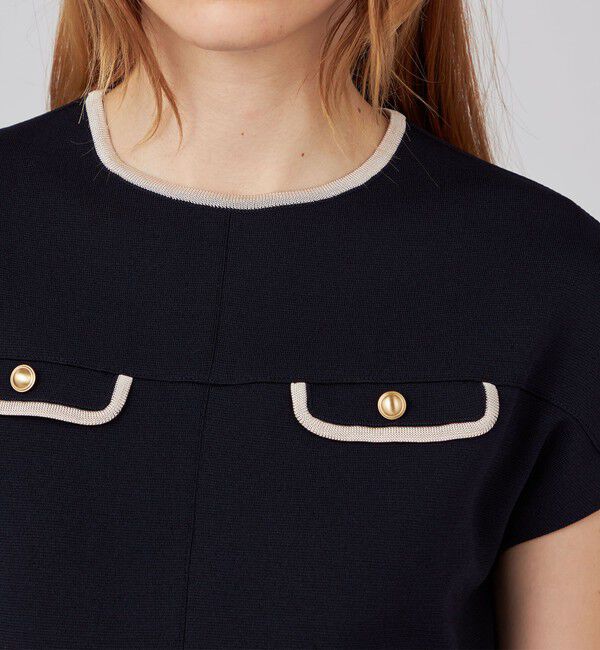 Ballsey「ミラノリブ ポケットワンピース」|ワンピース|