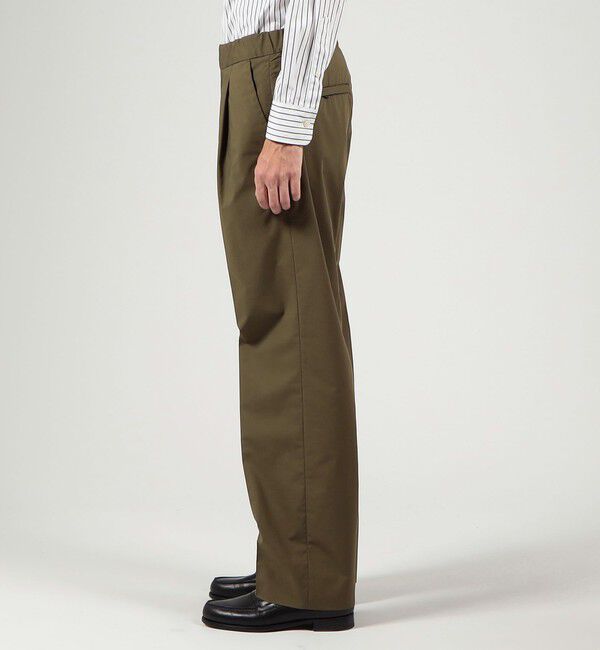 TOMORROWLAND MENS「レーヨンポリエステル バレルパンツ」|その他|