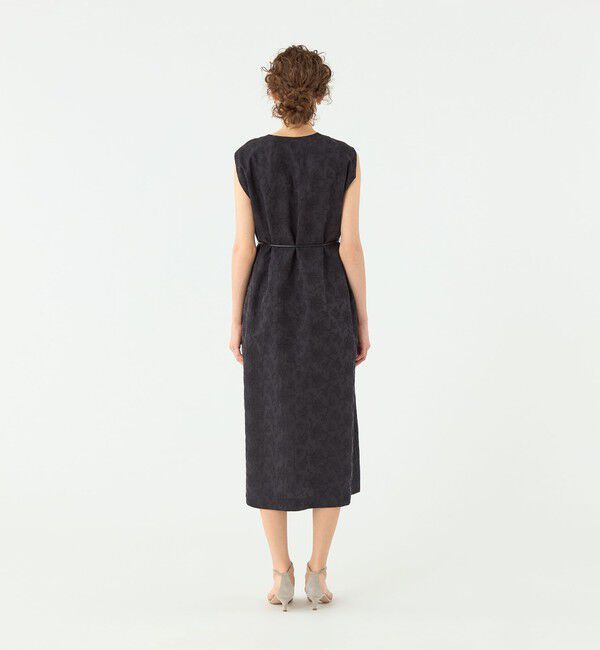 TOMORROWLAND collection「リーフエンブロイダリー ショルダータックワンピース」|ワンピース|