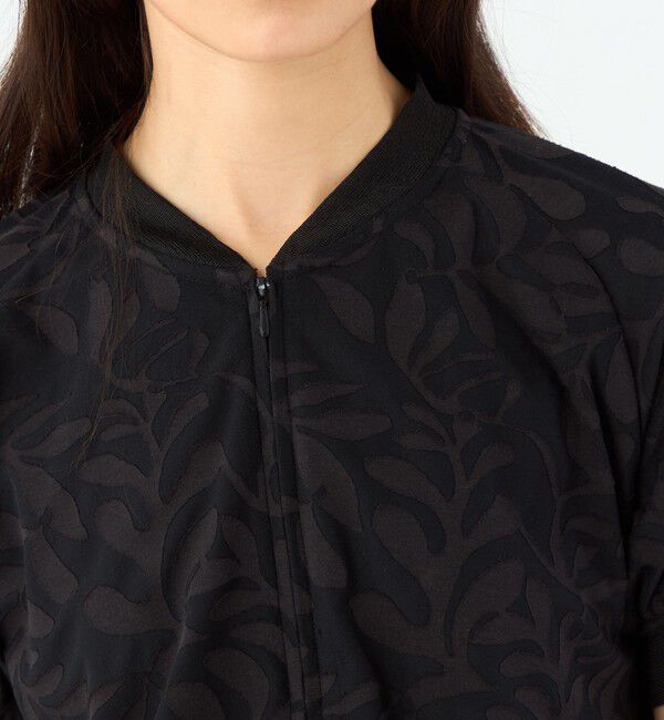 MACPHEE「ボタニカル ジップアップカーディガン」|カーディガン|