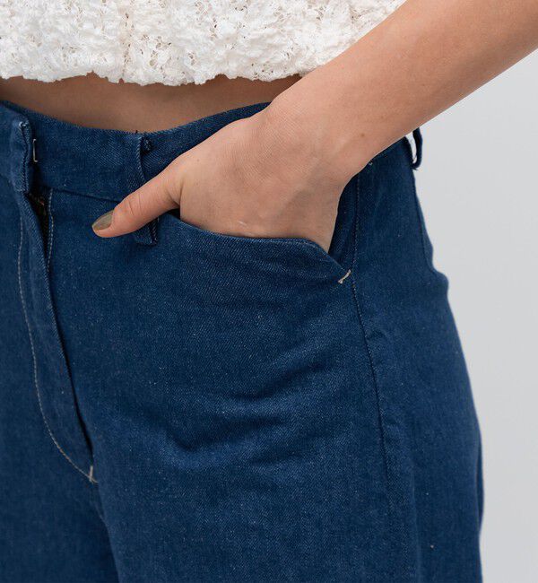 BACCA「コットン ブルーデニム」|デニム|