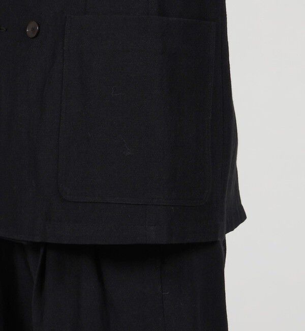 TOMORROWLAND MENS「ウールリネンコットン ダブルブレステッド 4Bジャケット」|テーラードジャケット|
