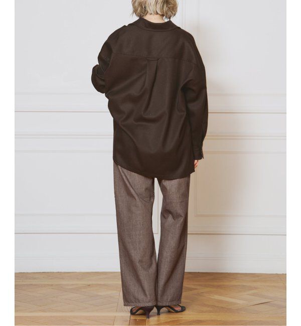 IENA LA BOUCLE「IENA LA BOUCLE ストレートカラーデニムパンツ」|デニム|