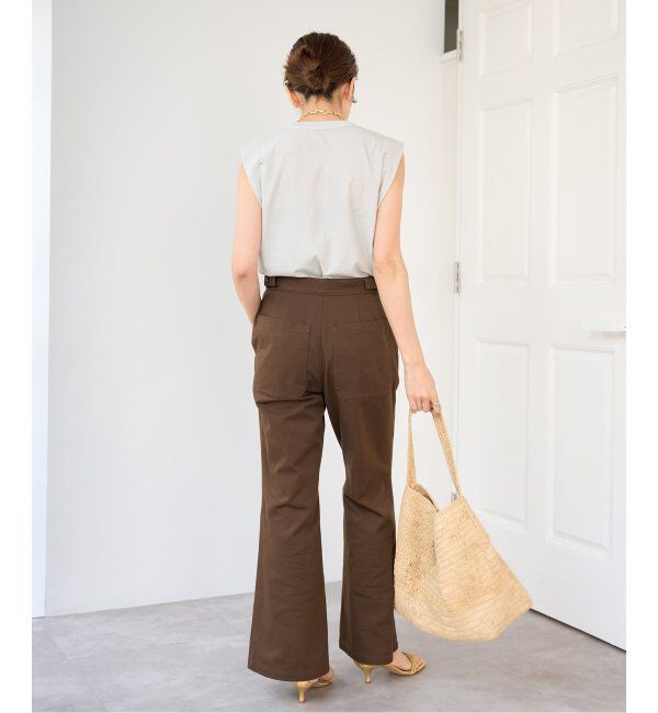 IENA「ATON/エイトン FRESCA SINGLE JERSEY ノースリーブ」|Tシャツ・カットソー|