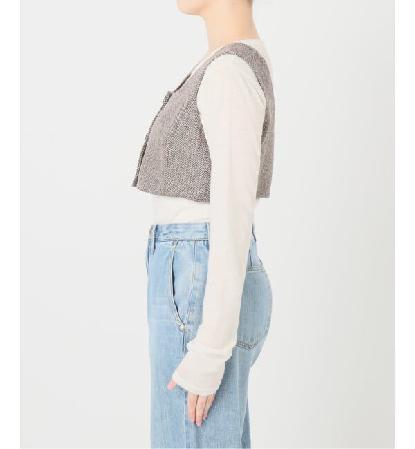 IENA LA BOUCLE「IENA LA BOUCLE ヘリンボーンビスチェ」|その他|