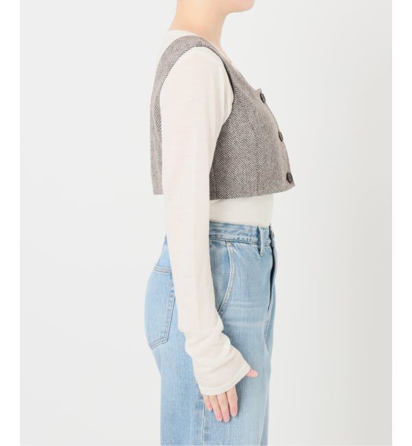 IENA LA BOUCLE「IENA LA BOUCLE ヘリンボーンビスチェ」|その他|