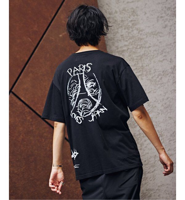 Paris Saint-Germain「【隈 研吾 &times; Paris Saint-Germain】グラフィックプリント Tシャツ」|Tシャツ・カットソー|