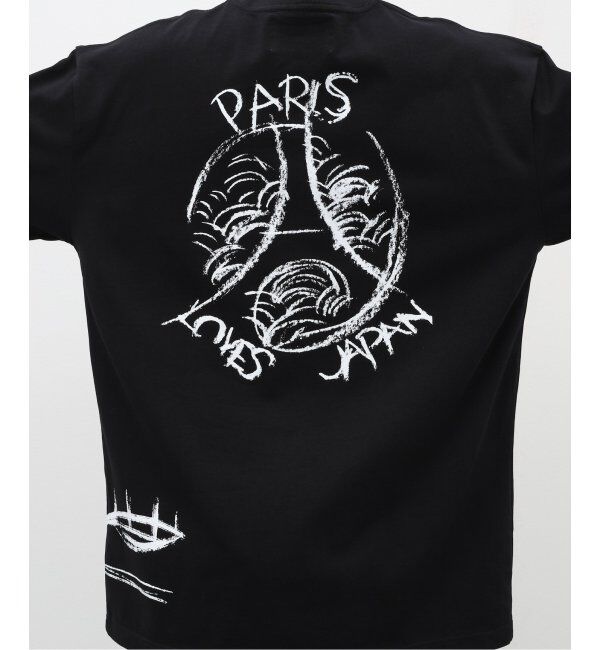 Paris Saint-Germain「【隈 研吾 &times; Paris Saint-Germain】グラフィックプリント Tシャツ」|Tシャツ・カットソー|