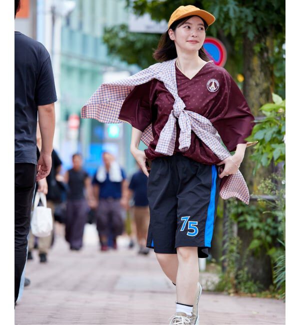 Paris Saint-Germain「【Paris Saint-Germain】75 ナンバリング ナイロンショーツ」|その他|