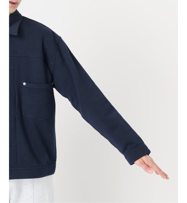 EDIFICE「【LOOPWHEELER for LOWERCASE &times; POGGYTHEMAN】別注 スウェット トラッカージャケット」|その他|