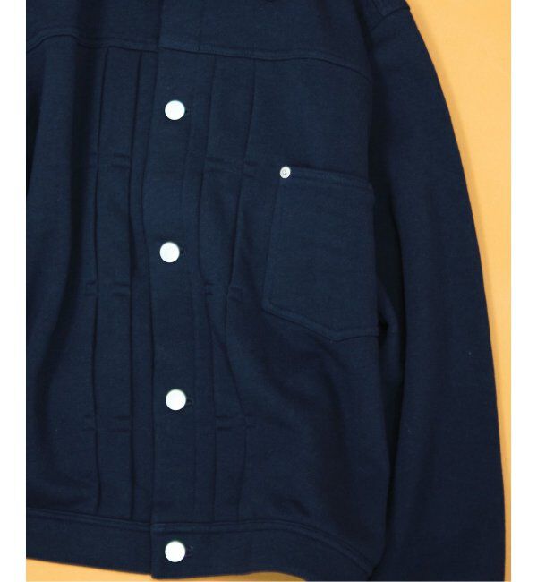 EDIFICE「【LOOPWHEELER for LOWERCASE &times; POGGYTHEMAN】別注 スウェット トラッカージャケット」|その他|