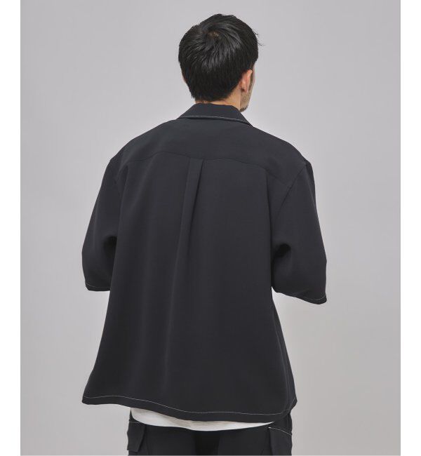 EDIFICE「E. Waving Dobby ZIP シャツ」|シャツ・ブラウス|