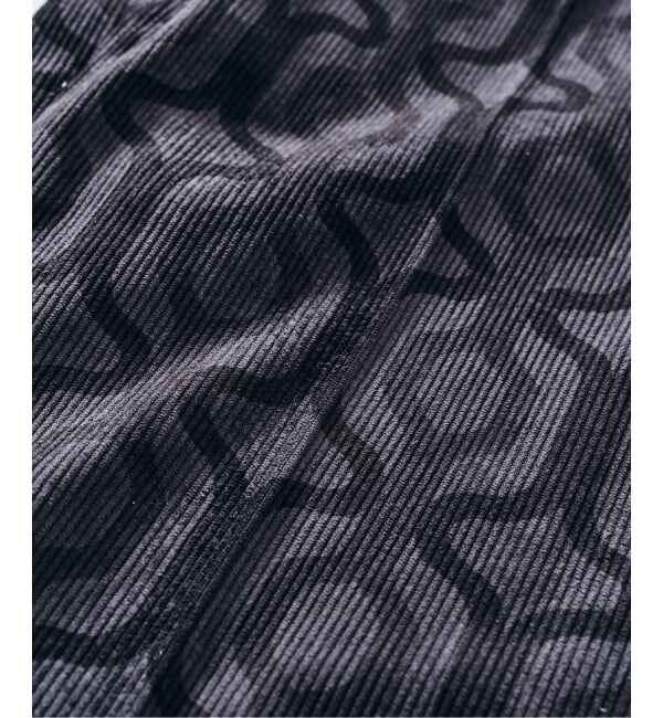 417 EDIFICE「PRINT CORDUROY EASY パンツ」|スラックス|