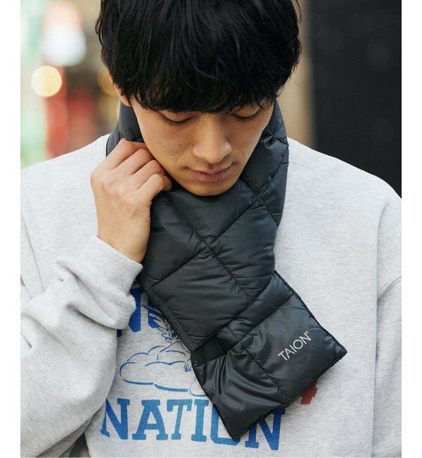 JOURNAL STANDARD relume「【TAION / タイオン】 ベーシック ダウンマフラー」|マフラー|