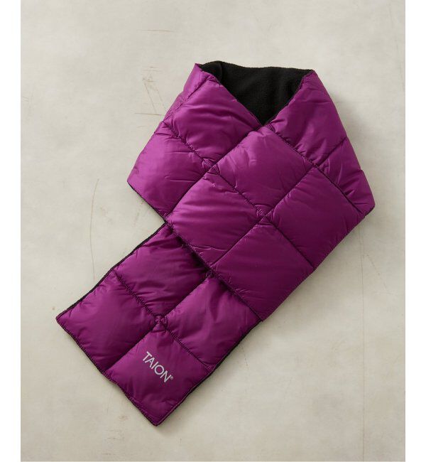 JOURNAL STANDARD relume「【TAION / タイオン】 ベーシック ダウンマフラー」|マフラー|パープル