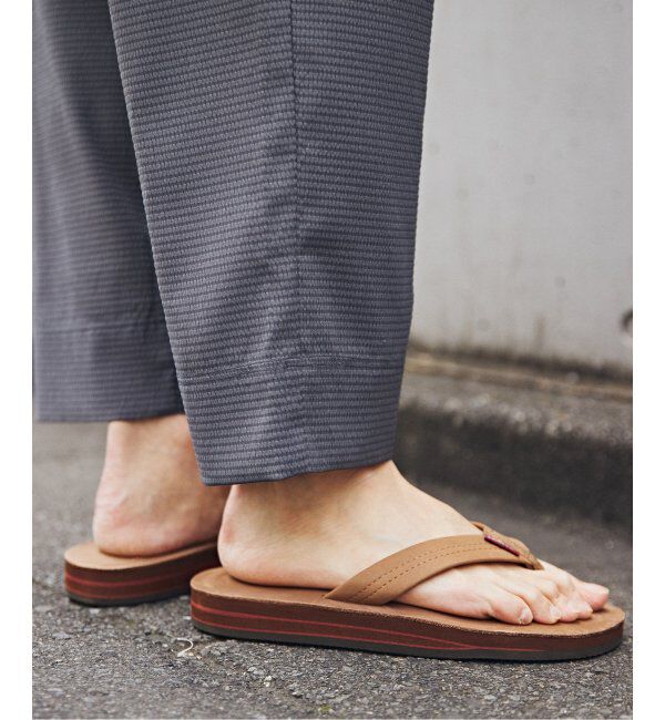 JOURNAL STANDARD relume「RAINBOW SANDALS / レインボーサンダル 別注 Double Layer レザーサンダル」|サンダル|