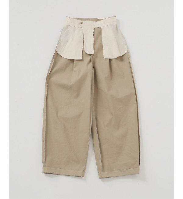 journal standard L'essage「《追加2》CP タックチノパンツ」|チノ|
