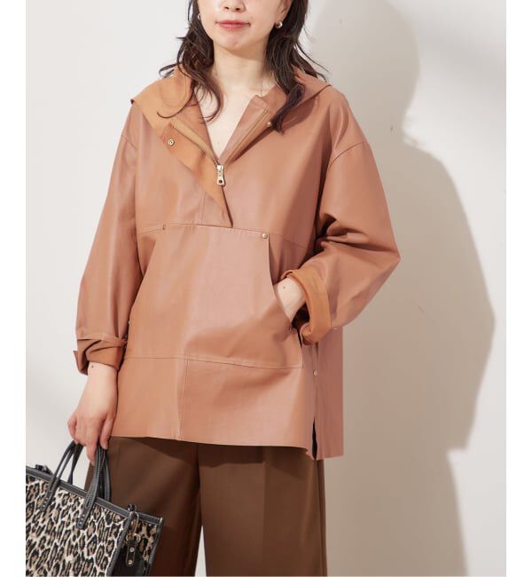 journal standard L'essage「《別注》【A PUPIL/ア ピューピル】レザーアノラック」|その他|